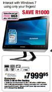 Lenovo C320 i3 All In One Desktop