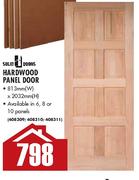 Solid Doors Hardwood Panel Door