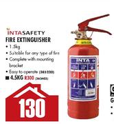 IntaSafety Fire Extinguisher-1.5Kg