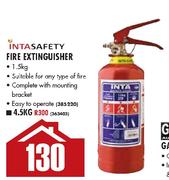 IntaSafety Fire Extinguisher-4.5Kg