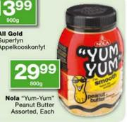 Nola "Yum-Yum" Peanut Butter-800gm