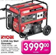 Roybl 5.5KVA Key Start Generator-Each