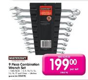 Mastercraft 9 Piece Combination Wrench Set-Each