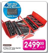 Mastercraft 57 Piece 1/2" Drive Tool kit-Each
