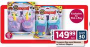 Stompeez One-Eyed Monster Or Unicorn Slippers Each