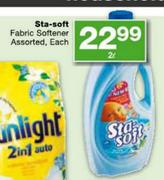 Sta-Soft Fabric Softener Assorted, Each-2 Ltr
