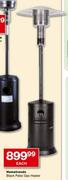 Hometrends Black Patio Gas Heater