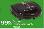 Ottimo 2-Slice Sandwich Maker-Each