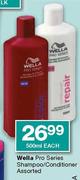 Wella Pro Series Shampoo/Conditioner-500ml Each