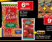 Mr.Pasta Macaroni/Speghetti-500g Each