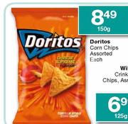 Doritos Corn Chips Assorted Each-150g