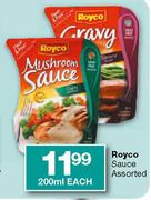 Royco Sauce-200ml Each
