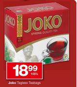 Joko Tagless Teabags-100's