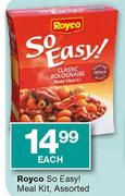 Royco So Easy! Meal Kit