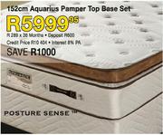 Aquarius Pamper Top Base Set-152cm