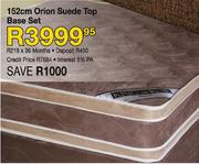 Orion Suede Top Base Set-152cm