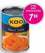 Koo Peach Slices-410g