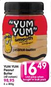 Yum Yum Peanut Butter-400gm