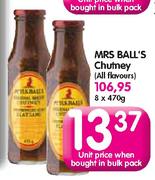 Mrs Ball's Chutney-8 x 470gm