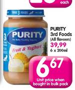 Purity 3rd Foods
