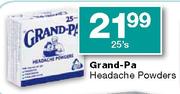 Grand-Pa Headache Powders-25's