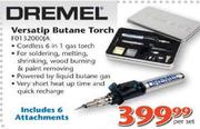 Dremel Versatip Butane Torch-Per Set
