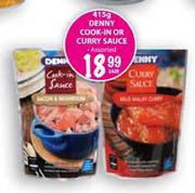 Denny Cook-In Or Curry Sauce Assorted-415g Each