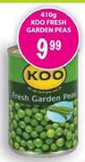 Koo Fresh Garden Peas-410g