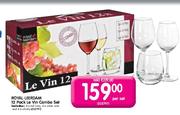 Royal Leerdam 12 Pack Le Vin Combo Set-Per Set