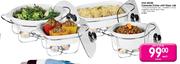 One More Casserole Dishes With Glass Lids-Each