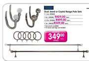 Dual Jewel Or Crystal Range Pole Sets-1.5m 
