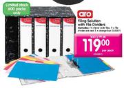 Aro Filing Solution with File Dividers