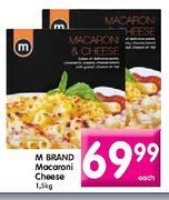 M Brand Macaroni Cheese-1.5kg Each