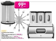 Totally Home Stainless Steel Small Bread Bin