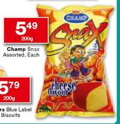 Champ Snax Assorted-200g Each