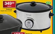 Platinum Digital Slow Cooker-4.5l Each