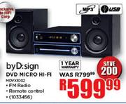 byD:sign DVD Micro Hi-Fi-MDVX1002