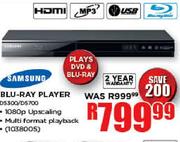 Samsung Blu-Ray Player-DS300/DS700