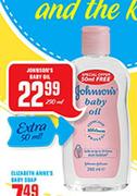 Johnson's Baby Oil-250ml