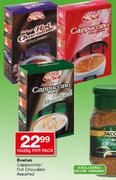 Boston Cappuccino/Hot Chocolate-10 x 25gm Per Pack