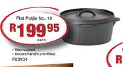 Flat Potjie No. 10-Each
