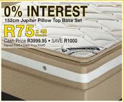 Jupiter Pillow Top Base Set-152cm