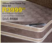 Orion Suede Top Base Set-152cm