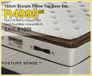 Scorpio Pillow Top Base Set-152cm