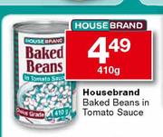 Housebrand Baked Beans in Tomato Sauce-410g