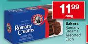Bakers Romany Creams Assorted Each-200g