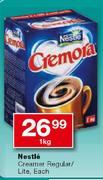 Nestle Creamer Regular/Lite, Each-1kg