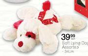 Soft Lying Dog-34cm