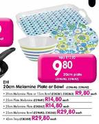 EH 25cm Melamine Plate-each