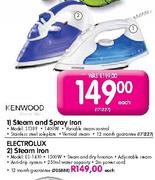 Electrolux Steam Iron-1500W (ES-1410)